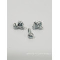 Hex Socket Button Flat Round Head Machine Screw